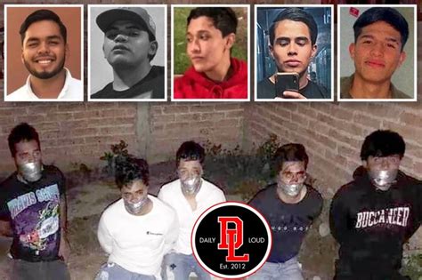 5 young men murdered by cartel